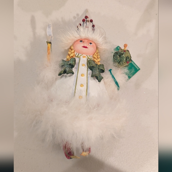Dept 56 Krinkles xmas Ornament Elf Child nice approx 8" - Picture 6 of 6